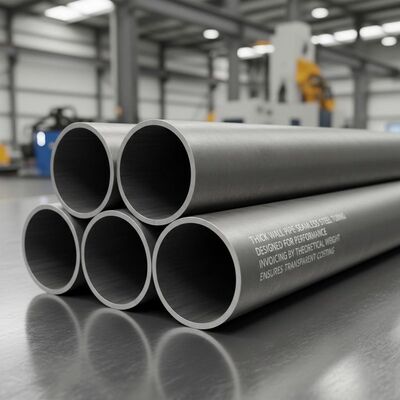 High pressure steel pipe customizable materials selected to provide optimal strength corrosion resistance and durability