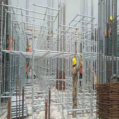 Galvanized Steel Pipe Scaffolding with 1.5-8.18mm Thickness 20-219mm Outer Diameter ISO9001 Certified