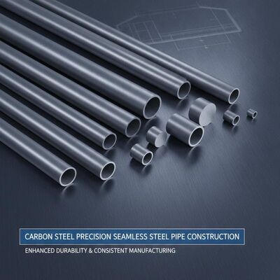 Custom Made Finish Rolled Carbon Steel Precision Steel Pipe and Precision Steel Tube for Structural Use